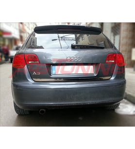 AUDI A3 Krom Bagaj Alt Çıta 2004-2012 Formlu Paslanmaz Çelik