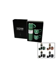 ÇANTALI 500ML 3 PARÇA BARDAKLI ÇELİK TERMOS SETİ (5343)