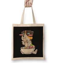 Catahoula Ramen Kawaii Bez Çanta Uzun Saplı