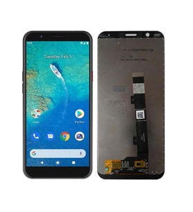 General Mobile GM8 ile Uyumlu Lcd Ekran Dokunmatik (Siyah)