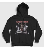 Presmono Unisex Siyah Mindloss Metal Gorefest Kapüşonlu Sweatshirt 512143tt