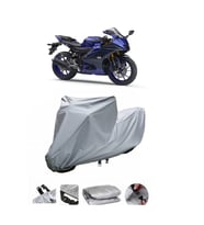 Yamaha YZF R125  Gri Motosiklet Brandası ARKA ÇANTA UYUMLU DEĞİLDİR