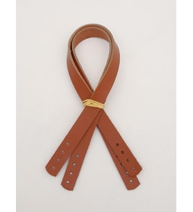 Angel Çanta Aksesuar Gerçek Deri 35X1.2 Cm Taba Renk Çanta Sapı