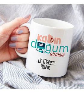 Kadın Doğum Uzmanına Hediye Kupa Bardak