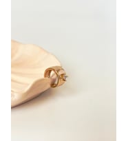 Altın Kaplama Özel Seri Kıkırdak Küpe (Gold)