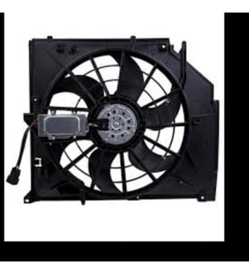 BMW E46 228W FAN Motoru Davlumbazli 420MM 3FIS 250 7KANAT 17112246793 Wisco