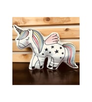 Unicorn Tasarım Yastık-UNİCORN ÇOCUK YASTIK- GENÇ YASTIK -DEKORATİF YASTIK