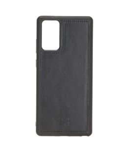 Bouletta Samsung Galaxy Note 20 Uyumlu Deri Cüzdanlı Kılıf RST1 Siyah