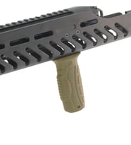 DLG Dikey Kauçuk Kaymaz M-LOK Tutamak Foregrip - TAN (DLG-165-TN)