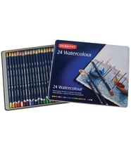 DERWENT WATERCOLOUR - SULUBOYA KALEMİ 24 RENK TENEKE KUTU