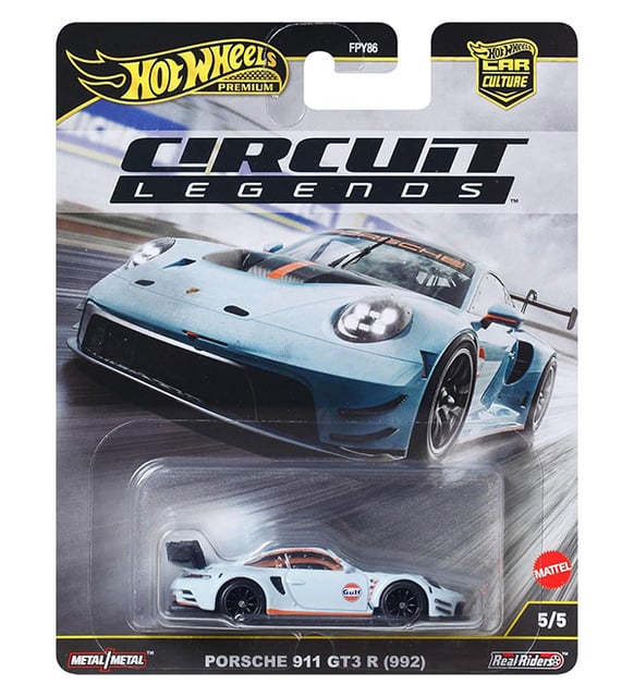 Hot Wheels Premium - Porsche 911 GT3 R (992) (1/64) Circuid
