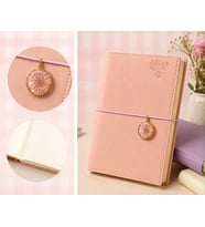 VJ CHARM ÇİÇEK DEFTER A5 96 YP 100 GR NOKTALI