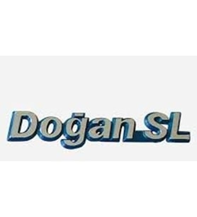 Tofaş Doğan SL Arka Bagaj Yazısı