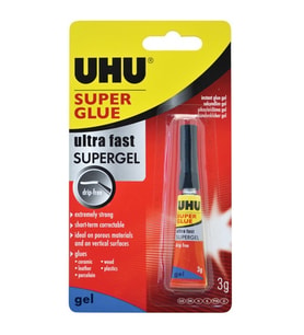 Uhu Super Glue Ultra Fast Supergel Japon Yapıştırıcısı 3gr N:40360