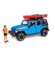 Bruder Jeep Wrangler U. Rubicon Kano Ve Sürücü BR02529 Lisanslı Ürün