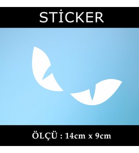 kızgın bakan adam etiket sticker - 2 adet çıkartma araba motosiklet kask atv tablet pc buzdolabı otomobil bilgisayar uyumlu