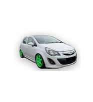 Opel Corsa D Serisi (2007-2015) Opc Model Yan Marşpiyel Seti (plastik)