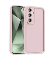 Samsung Galaxy S24 FE Uyumlu Kılıf Kamera Korumalı Zore Ananas Kapak