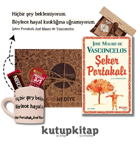Kutupkitap Kupa Kahve Kişiye Özel Not Şeker Portakalı Kitap Hediye Seti