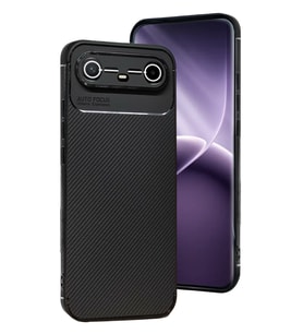 Mey İthalat® Tecno Spark Slim 5G Auto Focus Karbon Kapak - Siyah