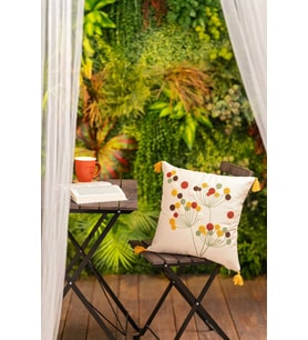 NİVEMESHOME POLEN NAKIŞLI KIRLENT KILIFI 45X45