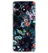 Tecno Spark 10 Pro Kılıf Resimli Desenli Baskılı Silikon Great Flowers 1304