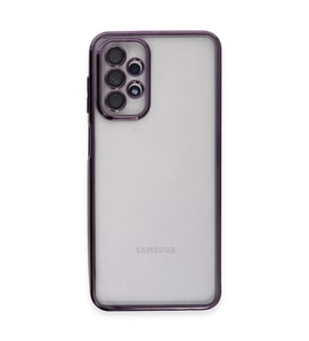 Galaxy A23 4g Kılıf  Lensli  - Mor