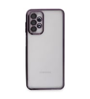 Galaxy A23 4g Kılıf  Lensli  - Mor