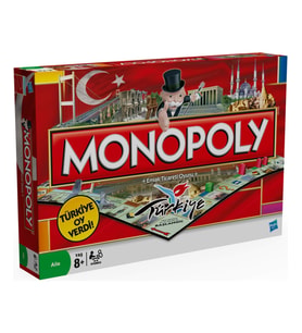 Gaming Monopoly Türkiye Strateji Oyunu 2-6 Oyuncu İçin (Çok Renkli)
