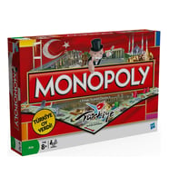 Gaming Monopoly Türkiye Strateji Oyunu 2-6 Oyuncu İçin (Çok Renkli)