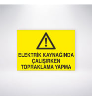 Elektrik Kaynağında Çalışırken Topraklama Yapma