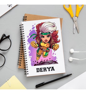 Rogue Marvel Defteri Kişiye Özel