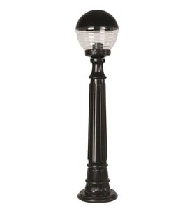 AVONNI BSU-68175-BSY-M1-B Siyah Boyalı Dış Mekan Aydınlatma E27 ABS Akrilik Cam 20cm