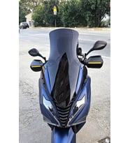 MOTOCAM Arora GT 250 Ön Cam 2023-2026 Model 83cm Siyah Renkli 4mm UZUN