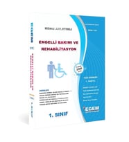 Egem Eğitim Yayınları Güncel (aöf) Engelli Bakimi Ve Rehabilitasyon 1.sinif 1.dön (güz) (Çok Renkli)