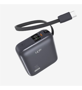 PD35 Süper Hızlı Şarj 35W Turbo Destekli 10.000 mAh Powerbank (Gri)