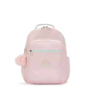 Kipling Seoul Lap Okul Çantası Blush Metallic KI7135E7L
