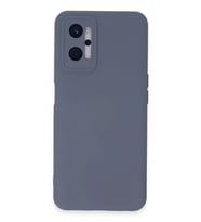 Realme 9i 4G Kılıf Nano içi Kadife Silikon - Gri