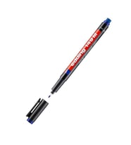 Edding Asetat Kalemi Silgili 1 mm Mavi