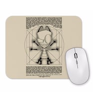 Invader Zim Da Vince Irken Mouse Pad