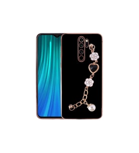 Xiaomi Redmi Note 8 Pro Uyumlu Kılıf El Tutamaçlı Kamera Korumalı Zore Taka Silikon Kapak