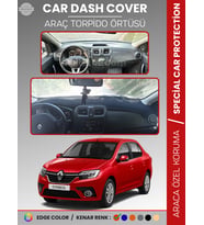 RENAULT SYMBOL 3 SAKLAMA GÖZSÜZ (2013-2021) Torpido Örtüsü Ön Göğüs Halı Torpido Koruma Tam Uyum