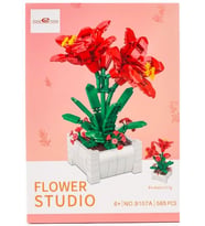 Toys e Toys Flower Studio Barbados Zambağı Çiçek Yapı Blok Seti 565 Parça 9107A