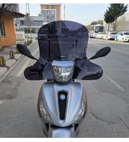 MOTOCAM Piaggio Medley S 150 Ön Cam 2021-2026 Model 56cm Siyah Renkli Elcikli APARATSIZDIR