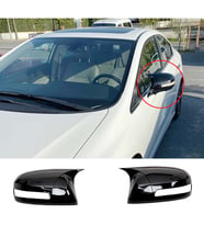 Honda Civic FB7 Batman Yarasa Ayna Kapağı Parlak Siyah ABS 2012 2013 2014 2015 2016