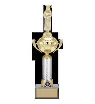 ODAK KUPA - Figürlü Kupalar - Mezuniyet Kadın Figürlü Kupalar FG-058 B - 43 cm