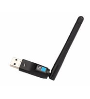 Concord W7 Uydu Alıcı Ve Pc Uyumlu 300 Mbps Wireless Usb Adaptör (Siyah)