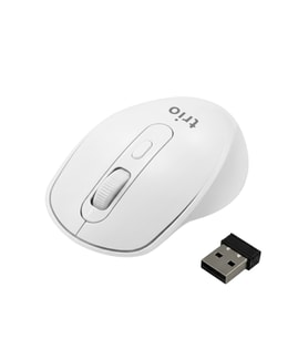 Trio 1600 DPI 2.4GHz Nano Alıcılı Ergonomik Kablosuz Mouse Wireless Optik Fare
