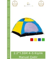 #KampÇadırı Kamp Doğa Outdoor Su Geçirmez Dayanıklı Konforlu Geniş Aile 4 - 5 Kişilik Manuel Çadır