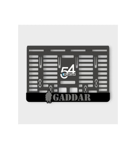 GYM KADIN 3D KABARTMALI PLEKSİ MOTOR PLAKALIĞI